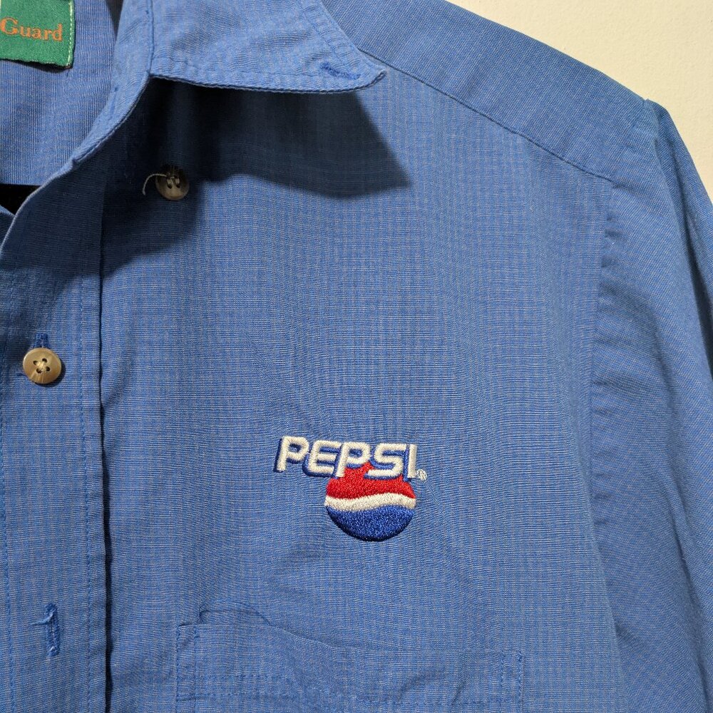 Wearguard Pepsi Vintage Blue Work Shirt (Miguel Hernandez)